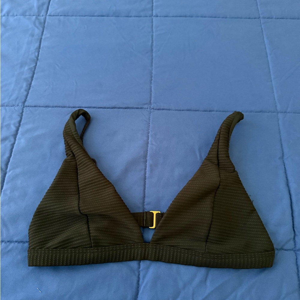 L*Space Black Bikini Top